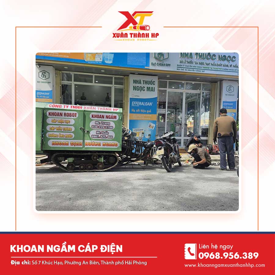 Khoan ngầm cáp điện