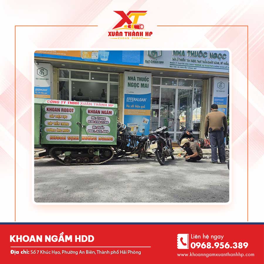 Khoan ngầm HDD
