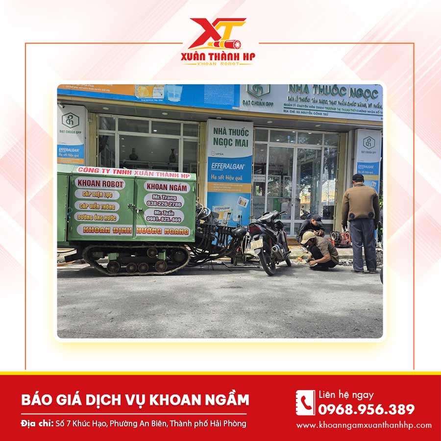Báo giá dịch vụ khoan ngầm
